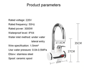 Chauffe-eau instantané électrique