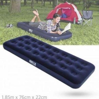 MATELAS GONFLABLE CAMPING + ( GONFLEUR GRATUIT )