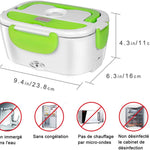 Lunch Box Chauffante Électrique avec Cuve INOX