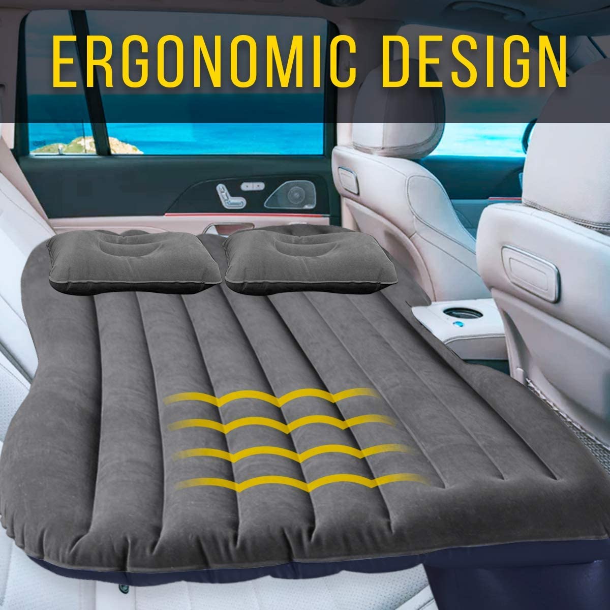 MATELAS GONFLABLE POUR VOITURE