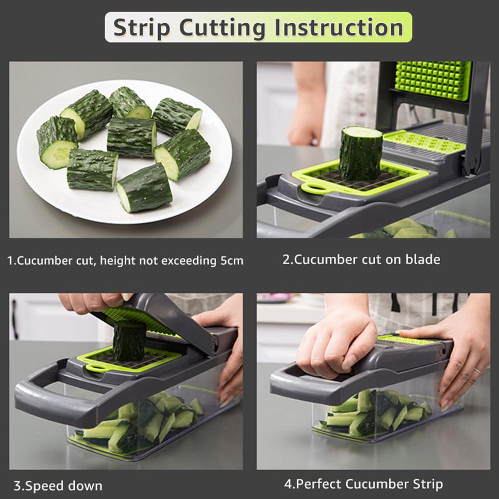 Vegetable Cutter Slicer Fruit Peeler Carrot Grater