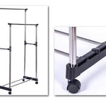 Support de cintre double pôle