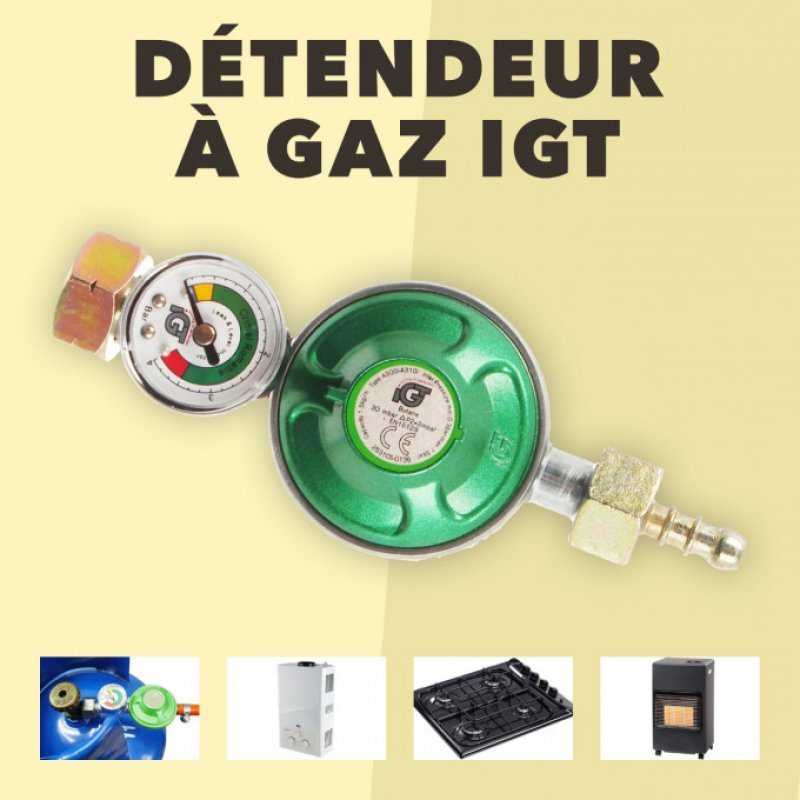 Détendeur De Gaz Avec Système De Sécurité