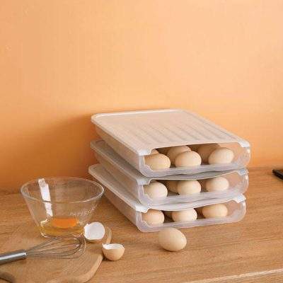 Support de stockage d'oeufs à défilement automatique - 2 pcs